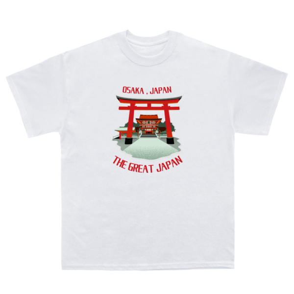 神社と鳥居Tシャツ - 画像 (2)