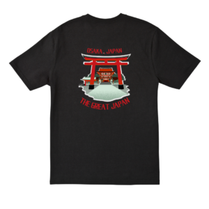 神社と鳥居Tシャツ