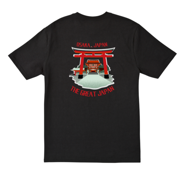 神社と鳥居Tシャツ